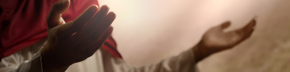 Banner mains priantes