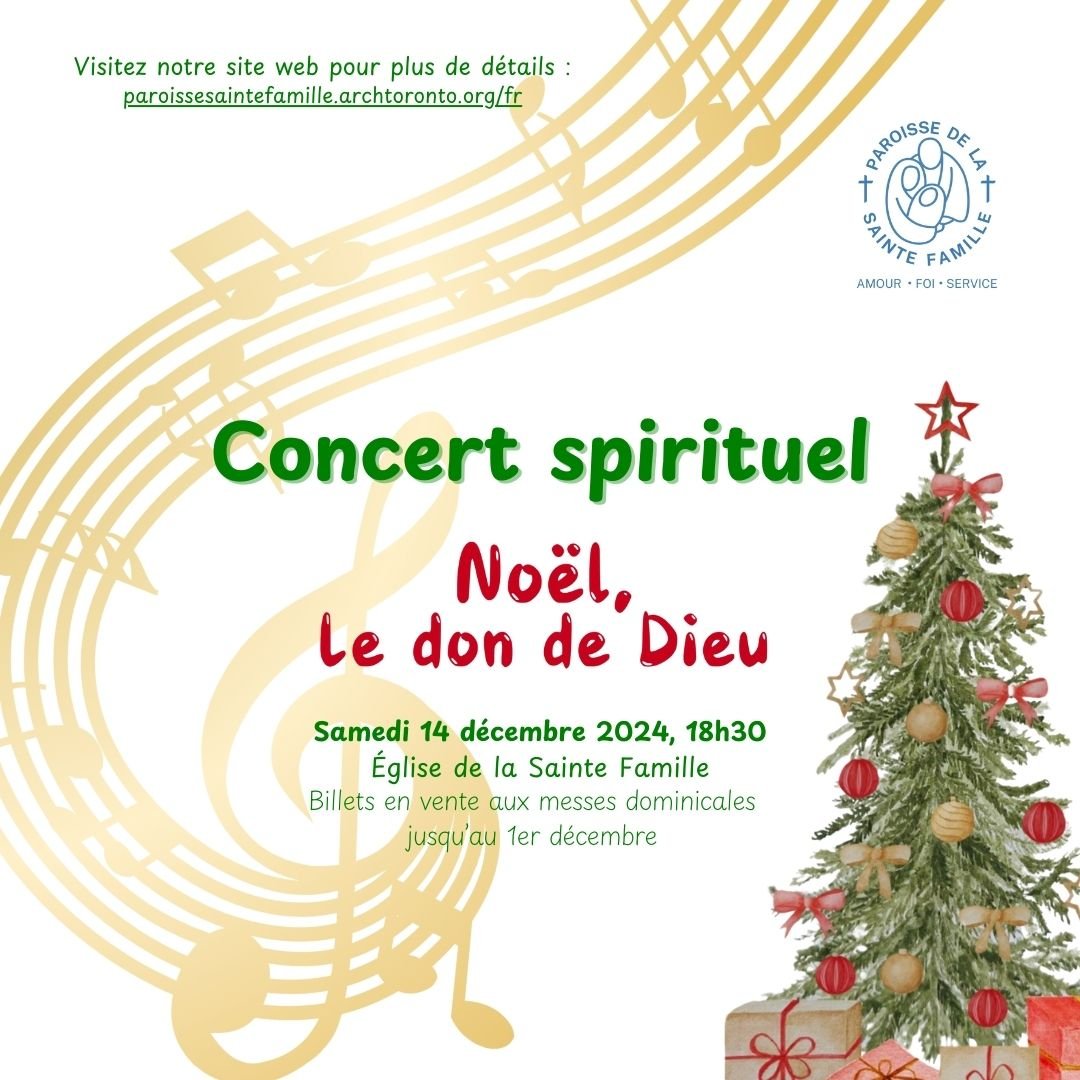 Concert spirituel - Noël, le don de Dieu